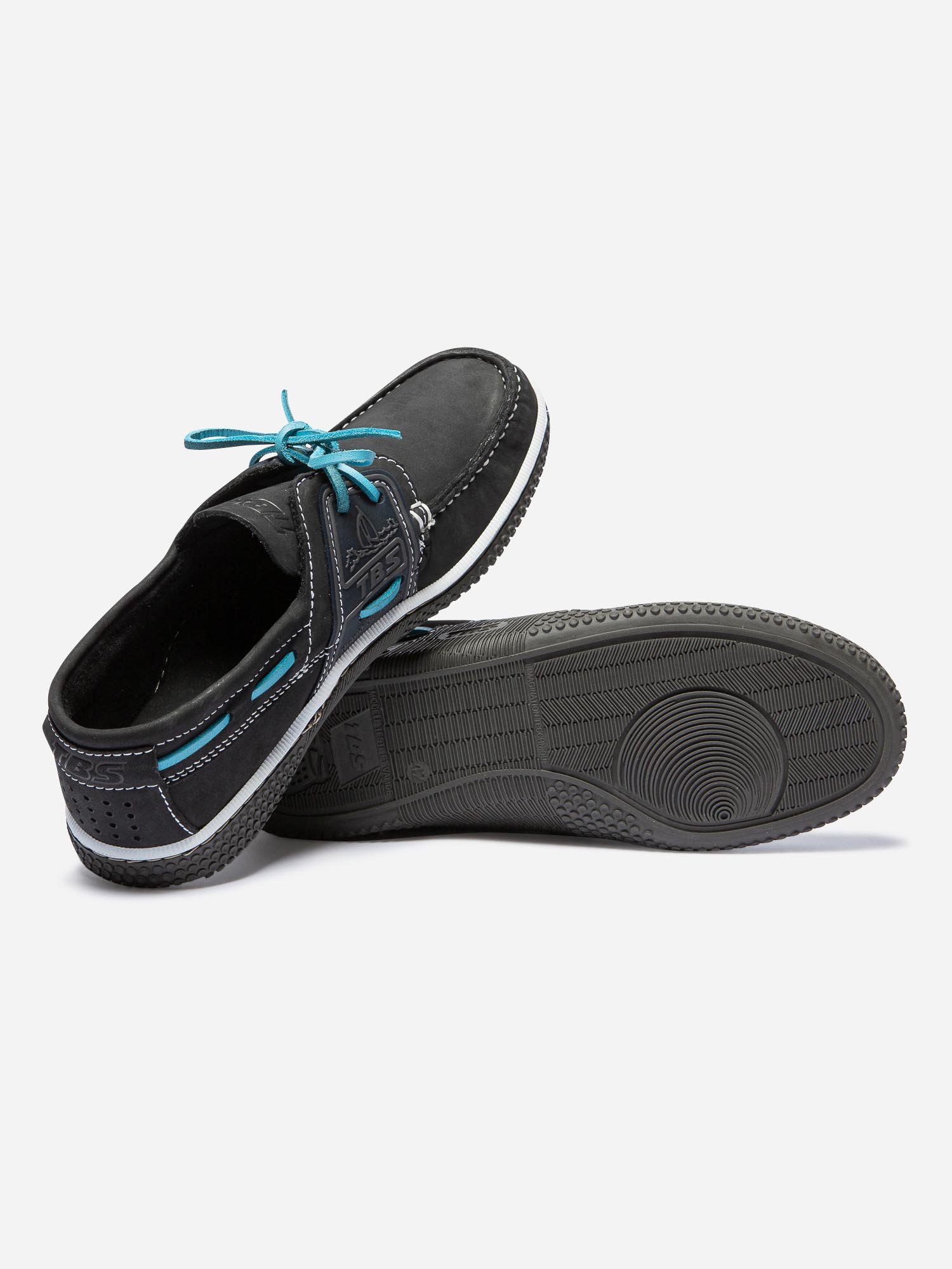 Chaussures Bateau Homme Cuir Marine