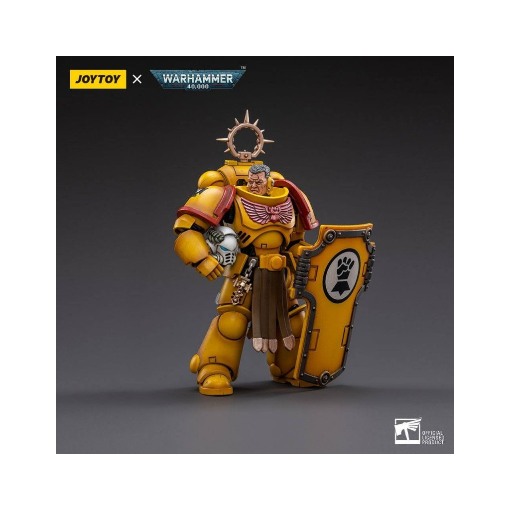 W40K - Figurine Joy Toy : Imperial Fists Veteran Thracius