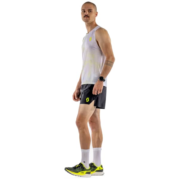 Short running SCOTT SPLIT SHORTS M'S RC RUN ARUBA GREEN BLACK