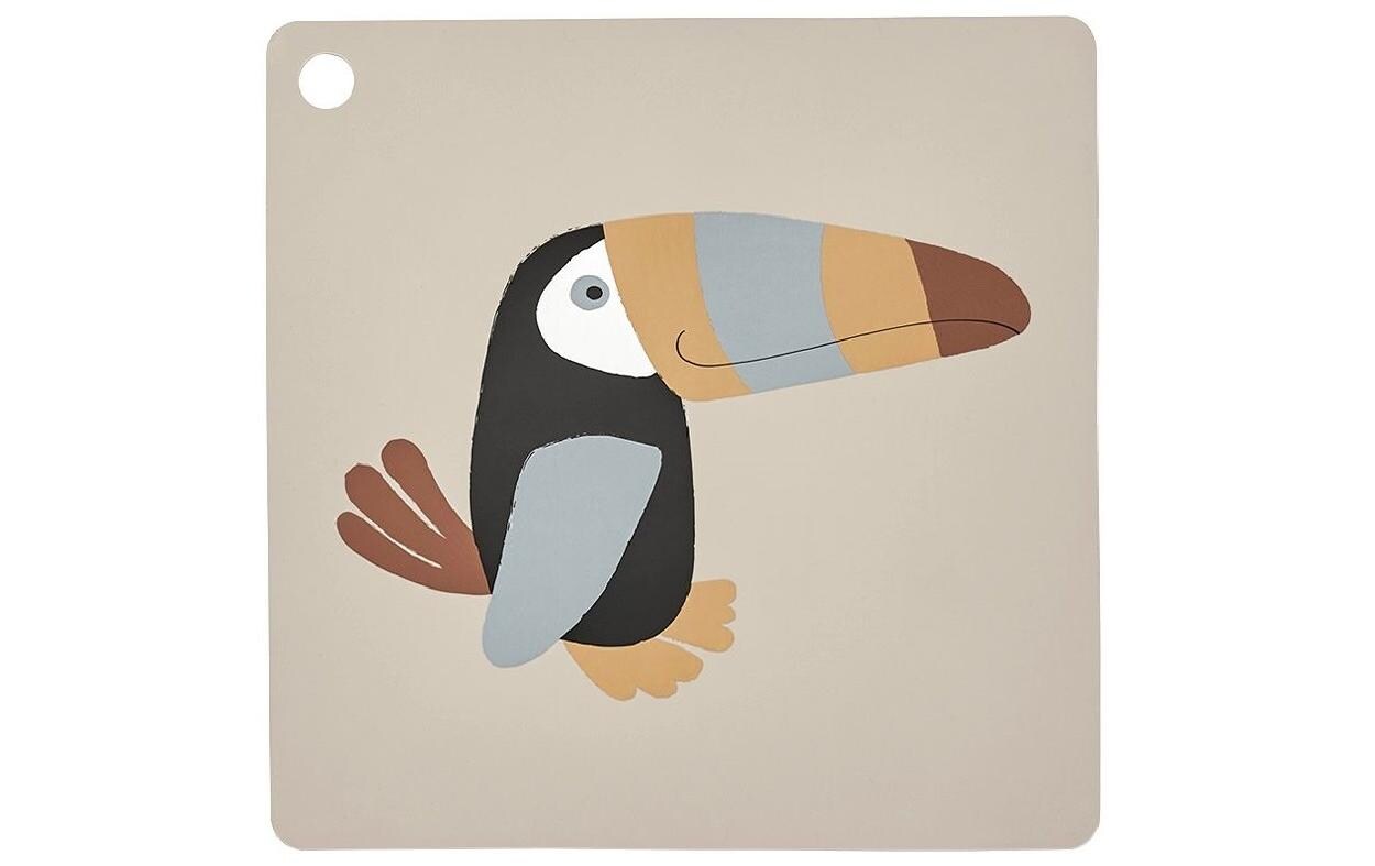 Kindertischset Toucan 38 x 38 cmPlatzset