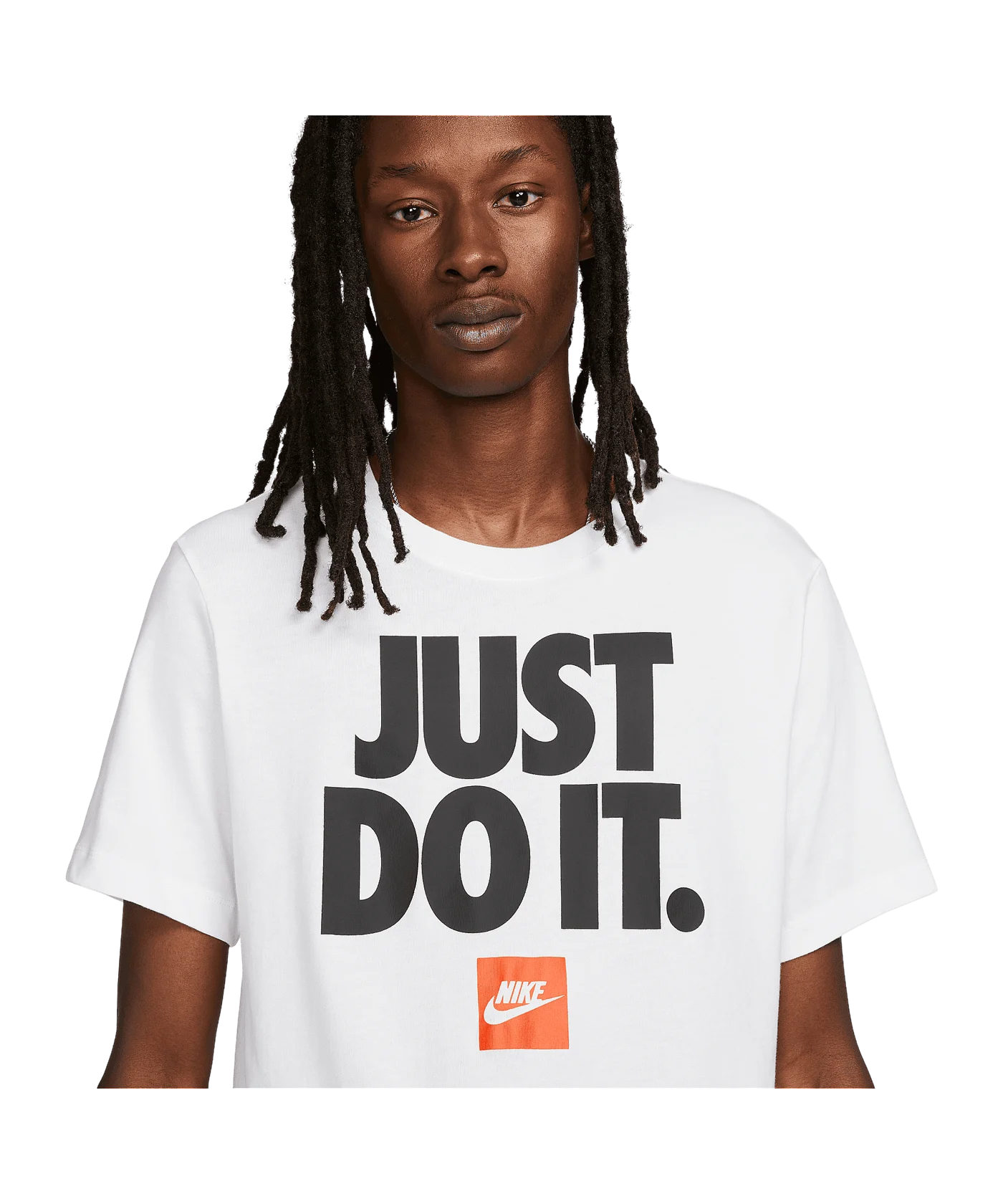 Nike JDI Verbiage T-Shirt Weiss F100