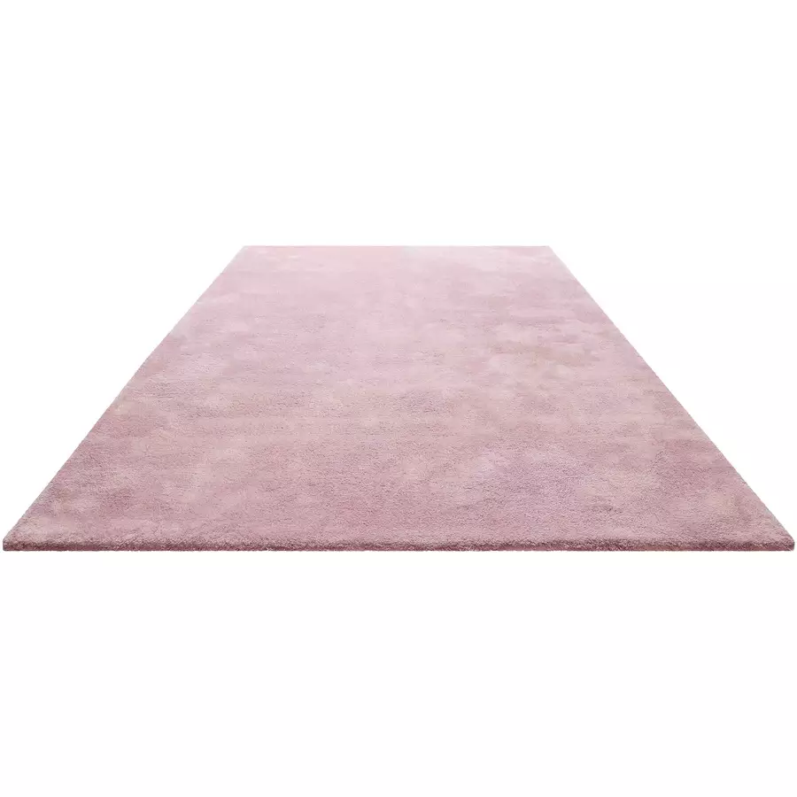 Homie Living Hochflorteppich Sienna rosa