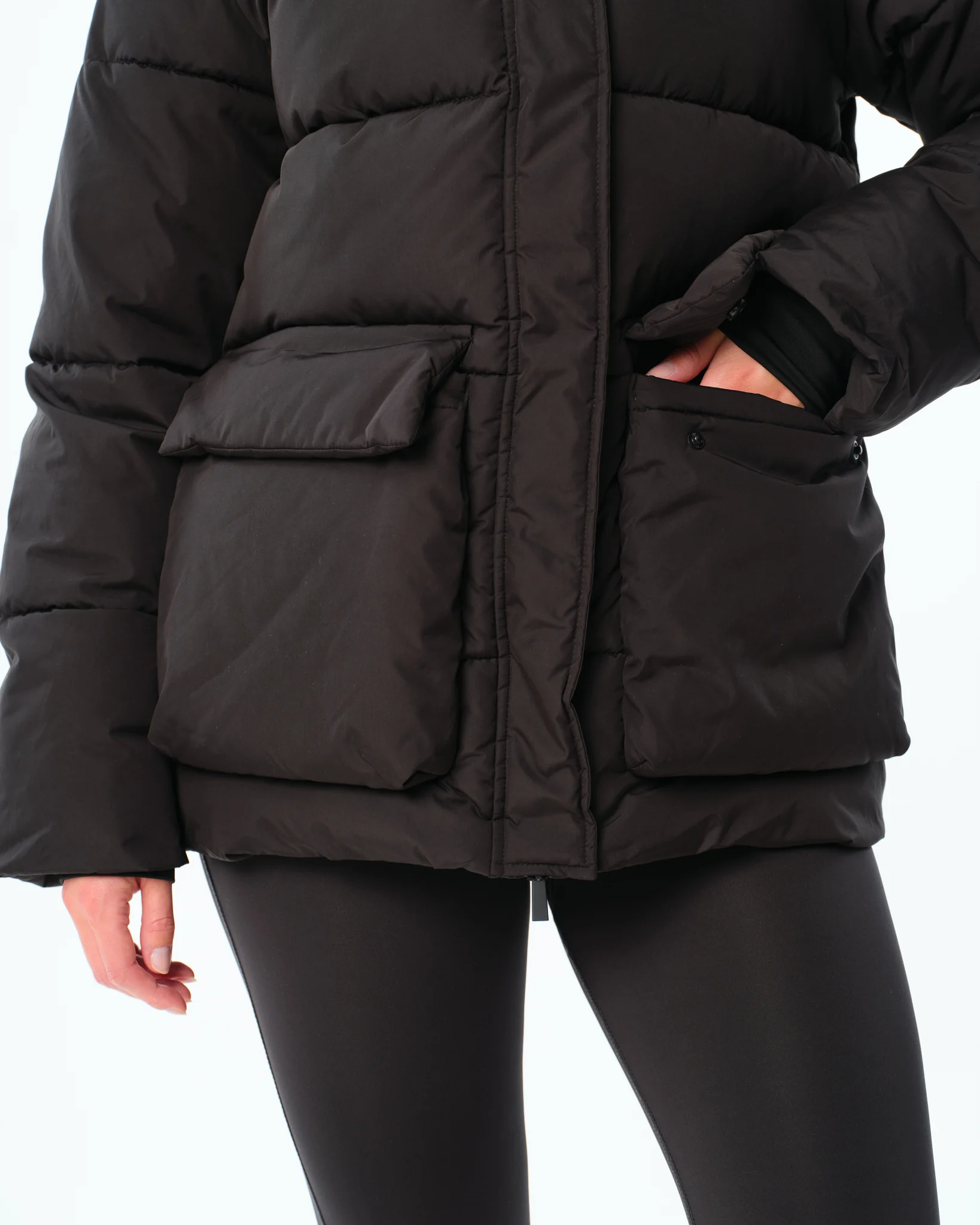 LEVITY Holly Puffer Jacket Black