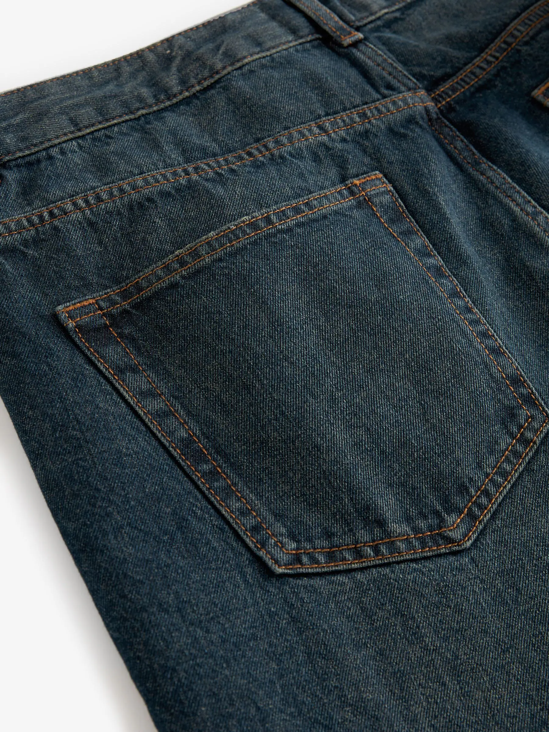 Blauwe tint - Relaxed fit - 100% katoenen authentic jeans