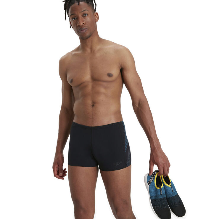 Speedo Tech Panel badebukser Sort