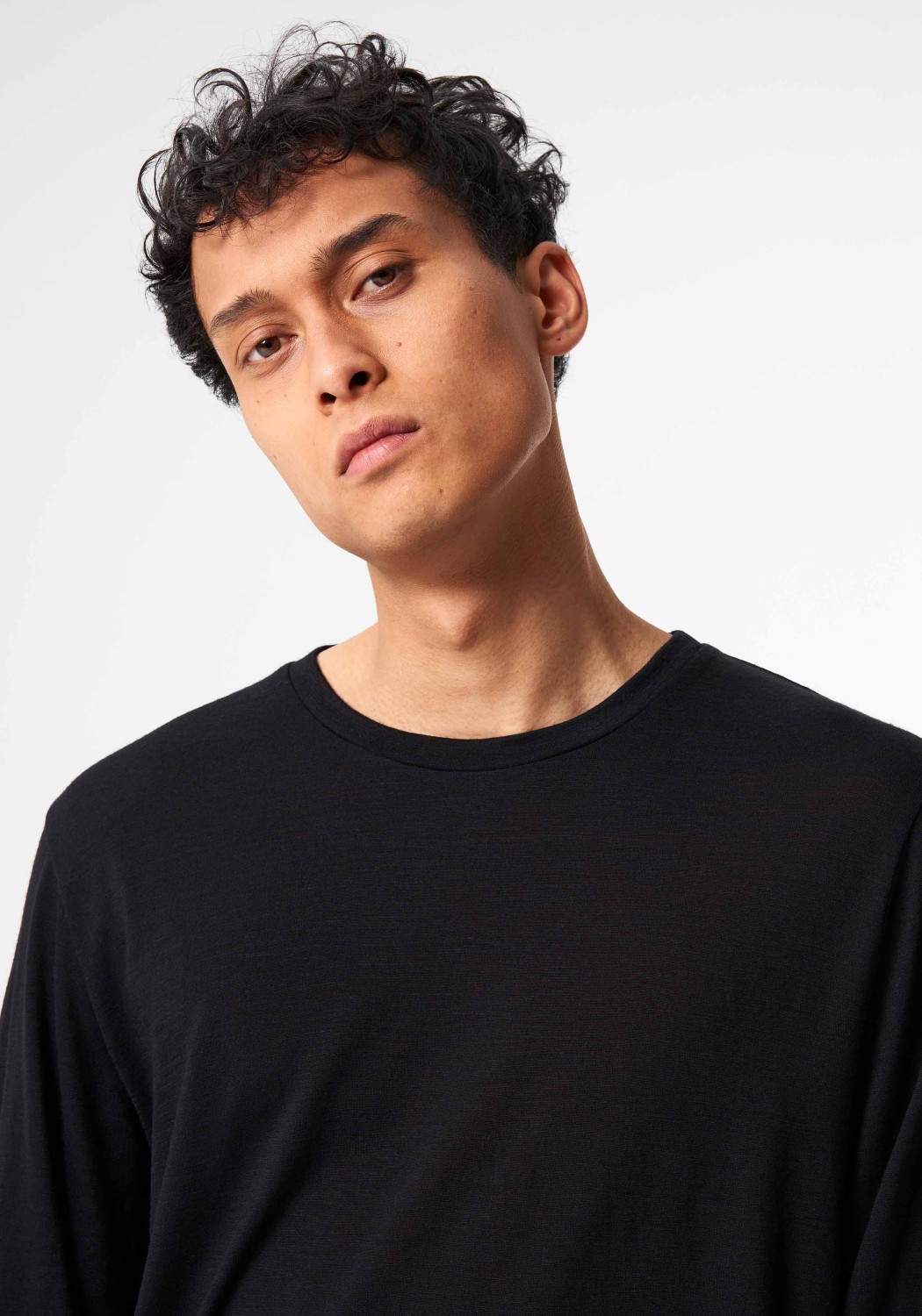 Pinqponq Longsleeve Merino Men Core Sheep Black