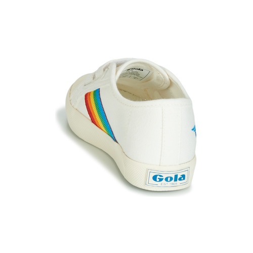 Gola - COASTER RAINBOW VELCRO - Blanc
