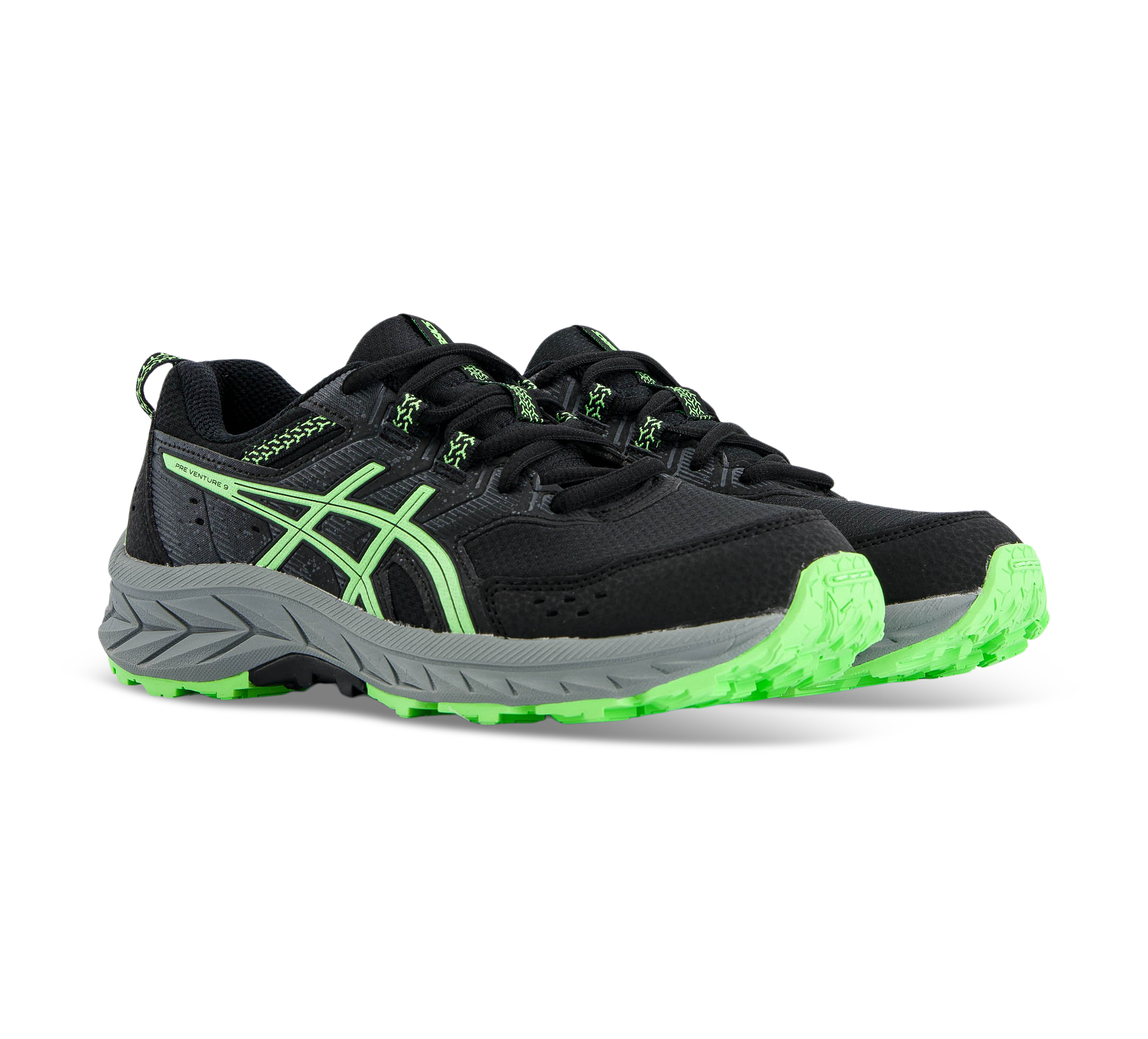 Asics PRE-VENTURE 9 GS schwarz