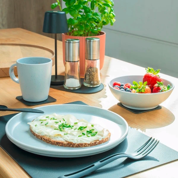 DOLOMIT MAGNETIC WHITE, Geschirr-Set für 2 Personen