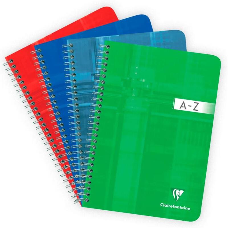 Répertoire reliure intégrale A5 100 pages petits carreaux - Assortis