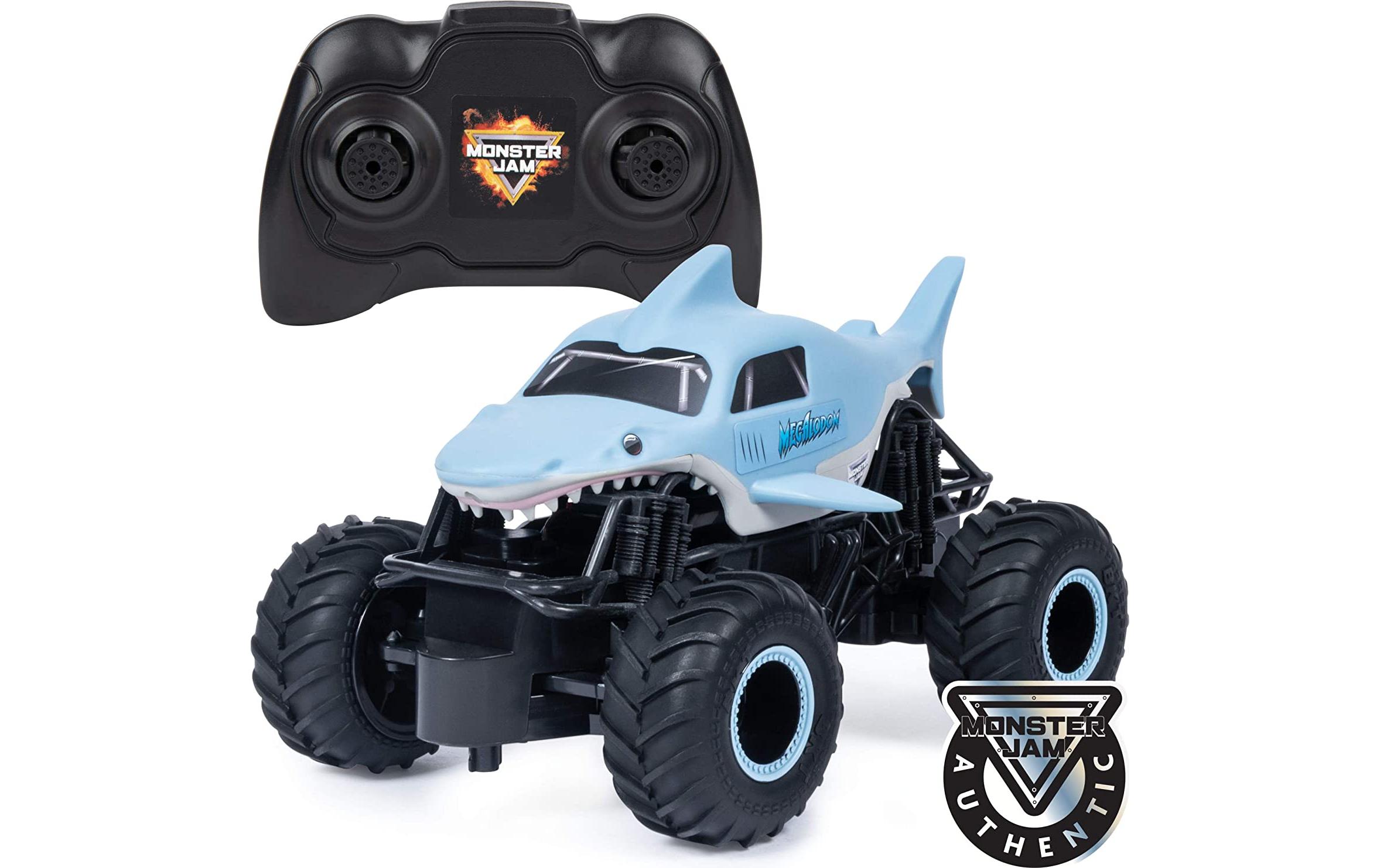 Spielzeug R/C Monster Jam Megalodon 1:24Offiziell lizenzierter Monster Jam Truck