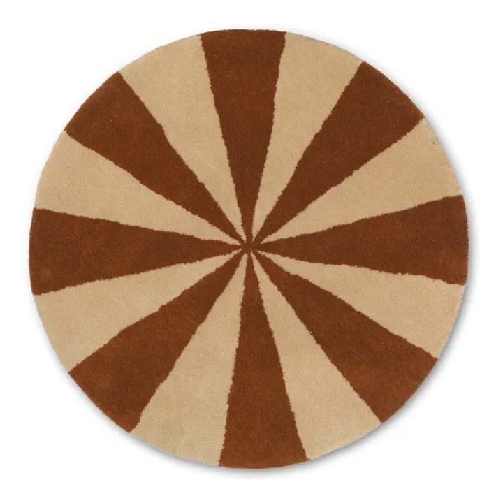 Ferm Living Kids Tapis tufté Arch | Marron