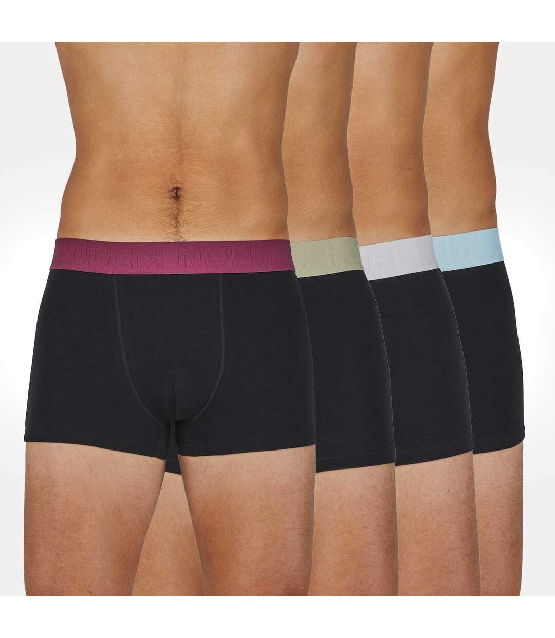 Lot de 4 boxers Trend Color