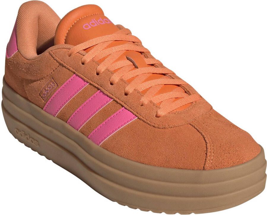 ADIDAS SPORTSWEAR Sneakers laag 'VL Court Bold' oranje lichtroze