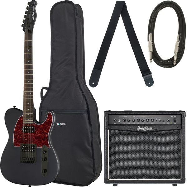 Harley Benton TE-20HH SBK Standard Bundle 3