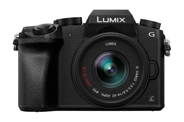 Panasonic Lumix G DMC-G70KA - Digitalkamera - spejlløst - 16.0 MP - Four Thirds - 4K / 25 fps - 3x optisk zoom 14-42 mm objektiv - Wi-Fi - sort