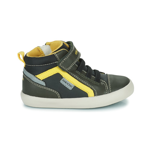 Geox - B GISLI BOY - Kaki / Jaune