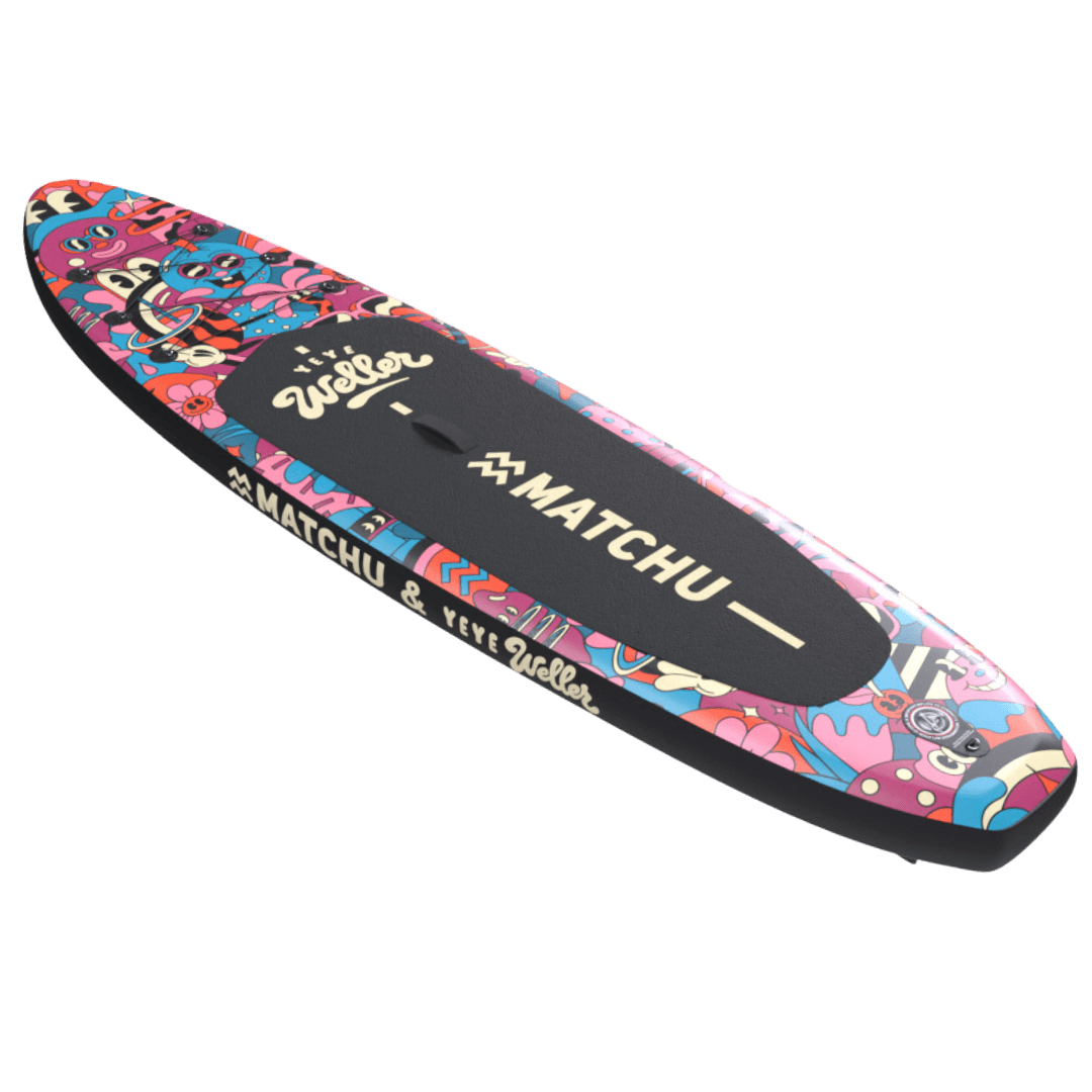 Matchu x Yeye Weller opblaasbaar Sup Board - limited edition
