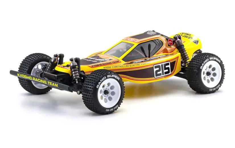 Buggy Turbo Optima Pro 4WD Legendary Series Bausatz, 1:10<br>Legendary Vintage Serie Buggy Bausatz mit Heckmotor und Allradantrieb