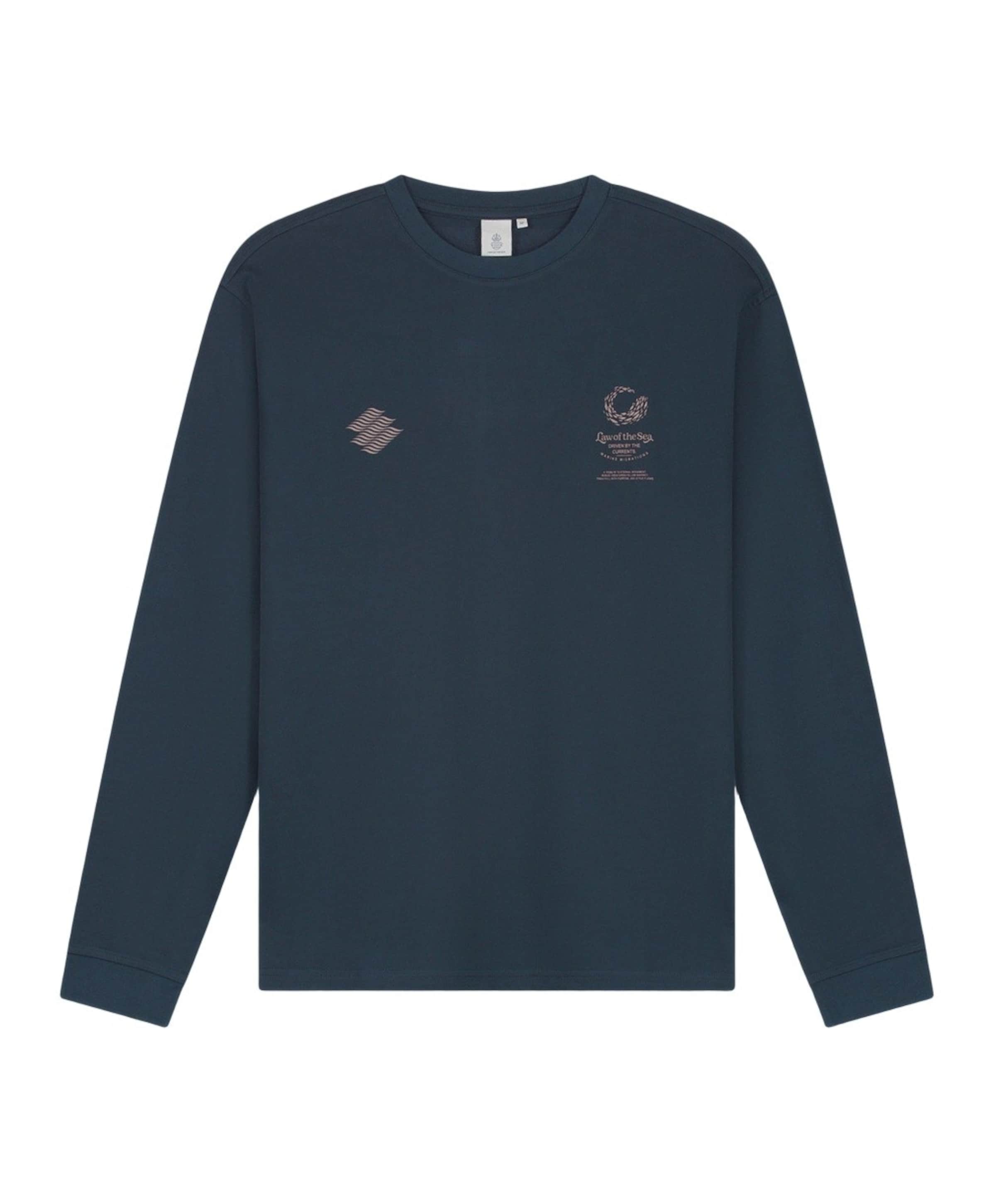 Law of the Sea Heren longsleeve blauw