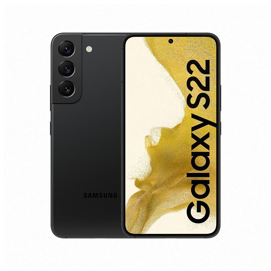 Samsung Galaxy S22 5G (Noir) - 128 Go - 8 Go · Reconditionné