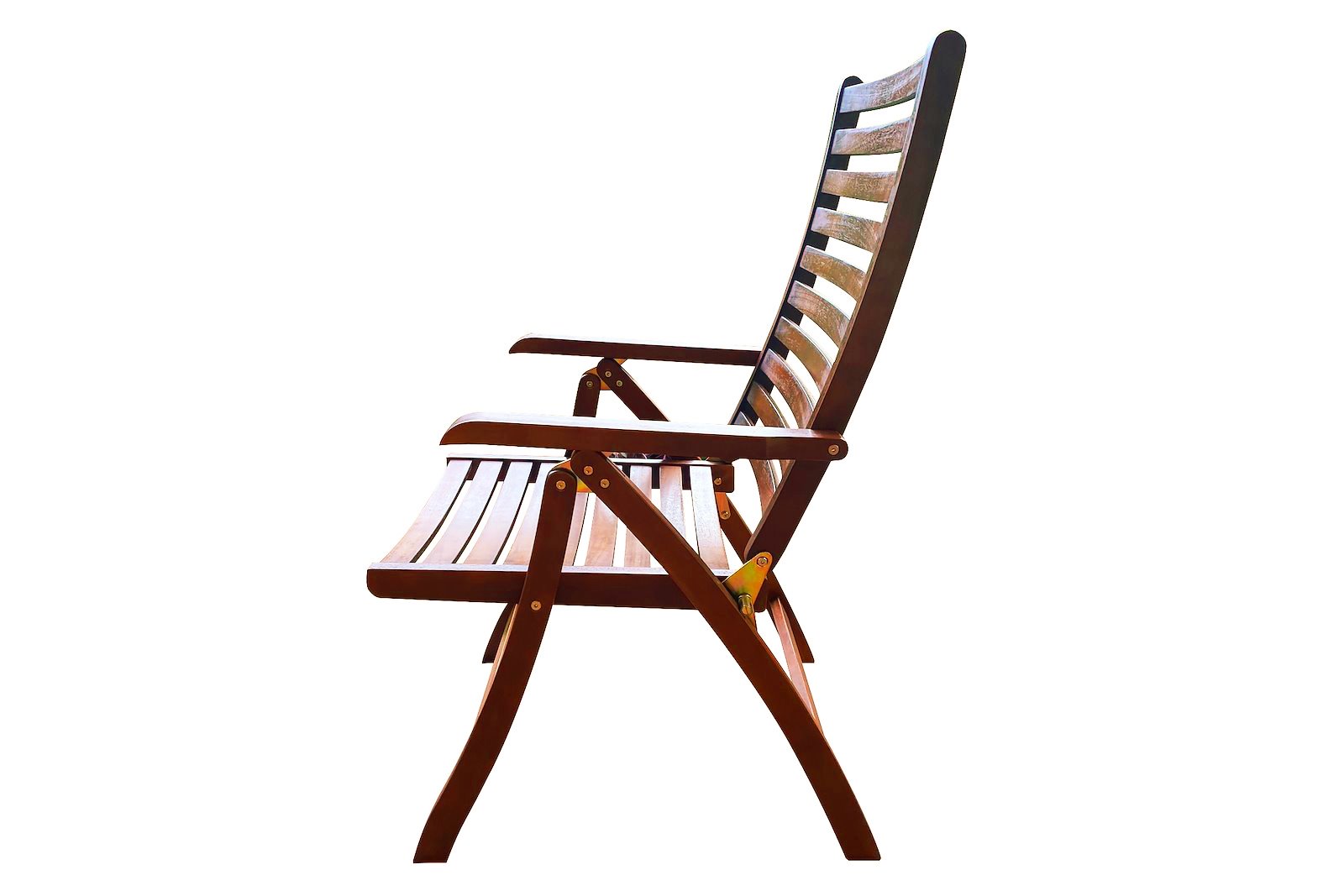 Portefino regulerbar hagespisestol Brunbeiset heltre eucalyptus