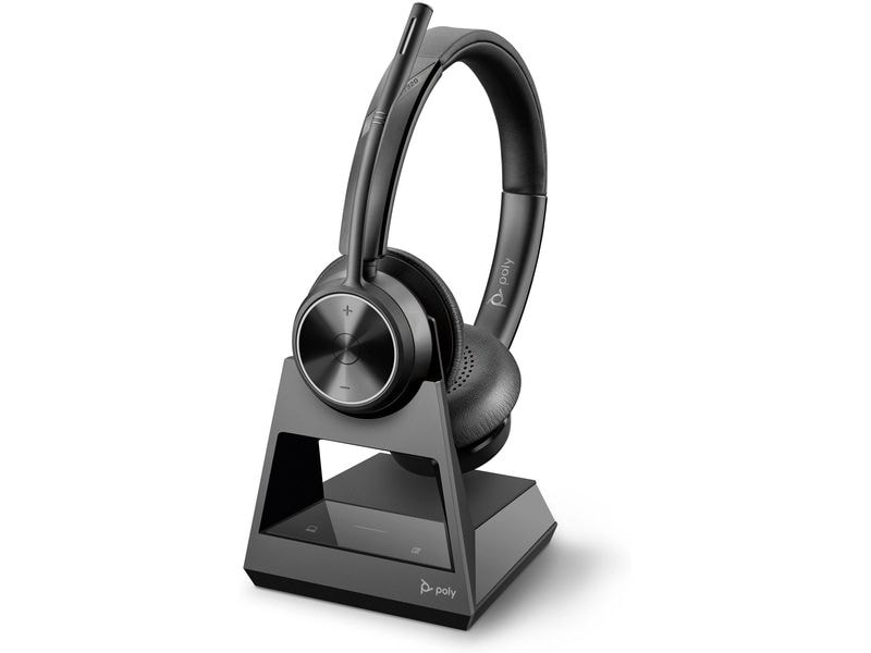 HP Headset Poly Savi 7320 Office Duo Sicheres schnurloses DECT-Headset
