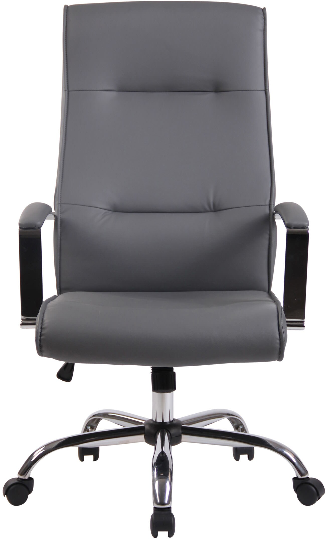 CLP Bürostuhl Portland Mit Kunstlederbezug Oder Stoffbezug | Höhenverstellbarer Ergonomischer Bürosessel I Chefsessel Mit Lehne