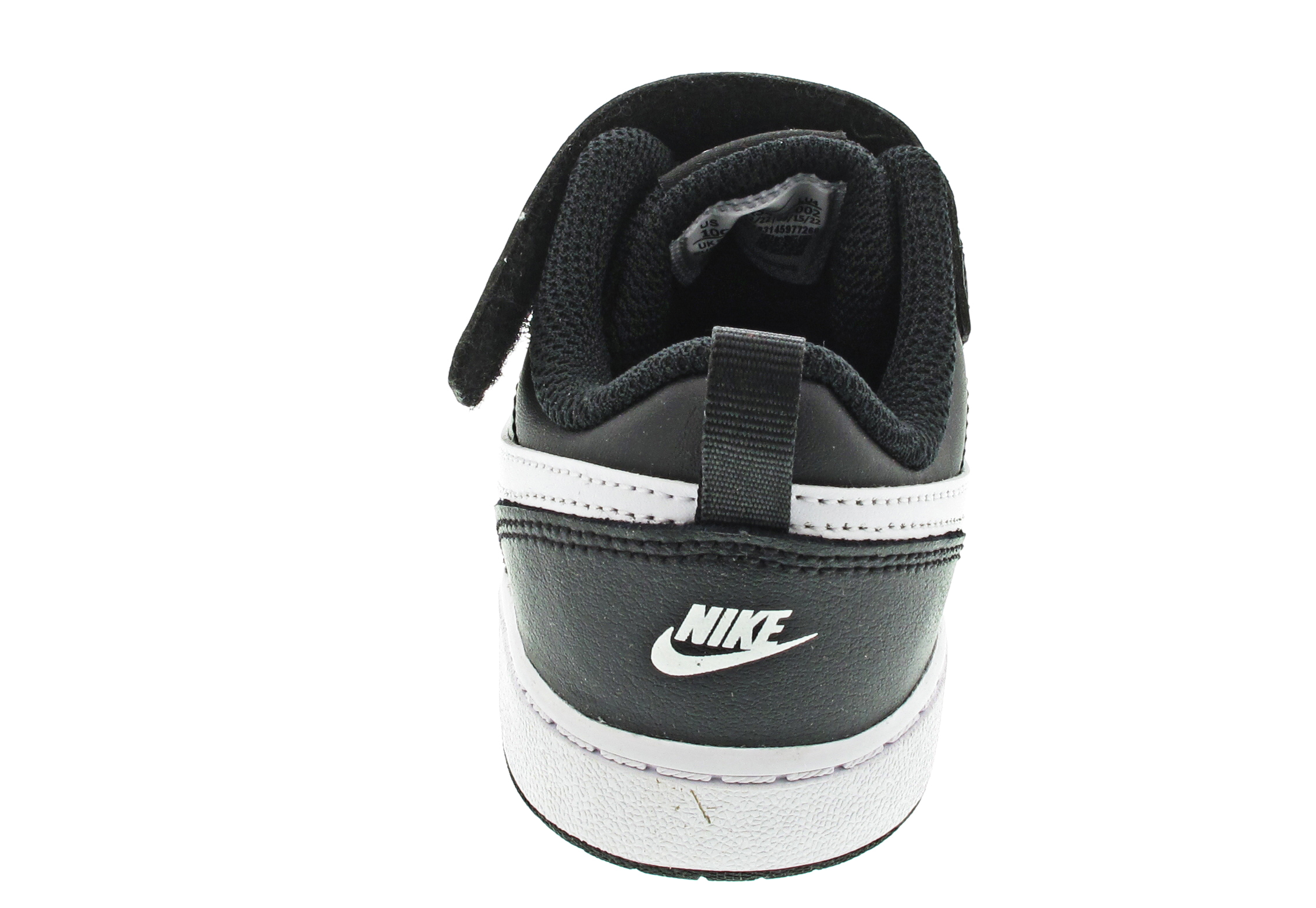 Nike Court Borough Low 2 Lauflernschuh schwarz