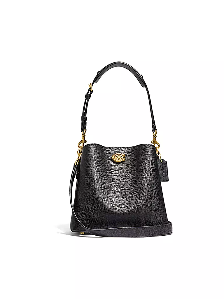 COACH Ledertasche - Bucket Bag 21 schwarz
