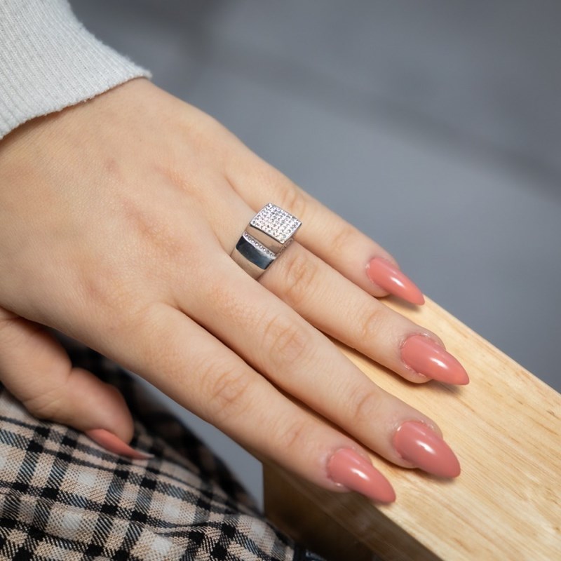 Votre Bague pour Femme Ornée Zirconium ROSERA
