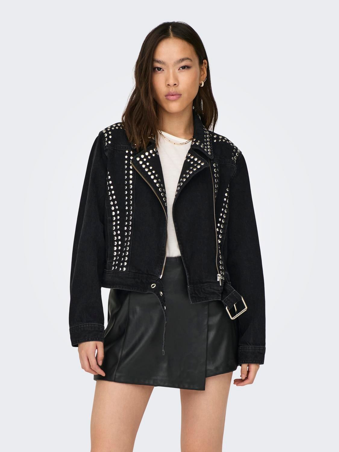 ONLGILLA Jeansjacke Black
