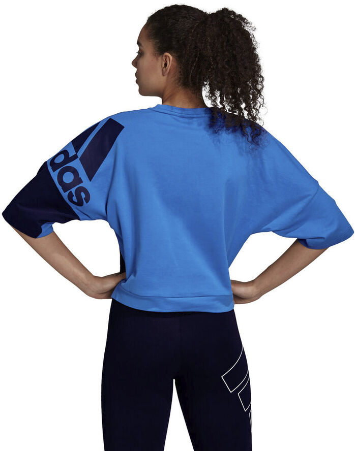 adidas Must Haves Colorblock sweatshirt Blå