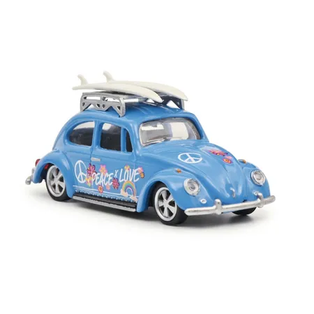 Schuco VW Käfer SURFER blau 1:64