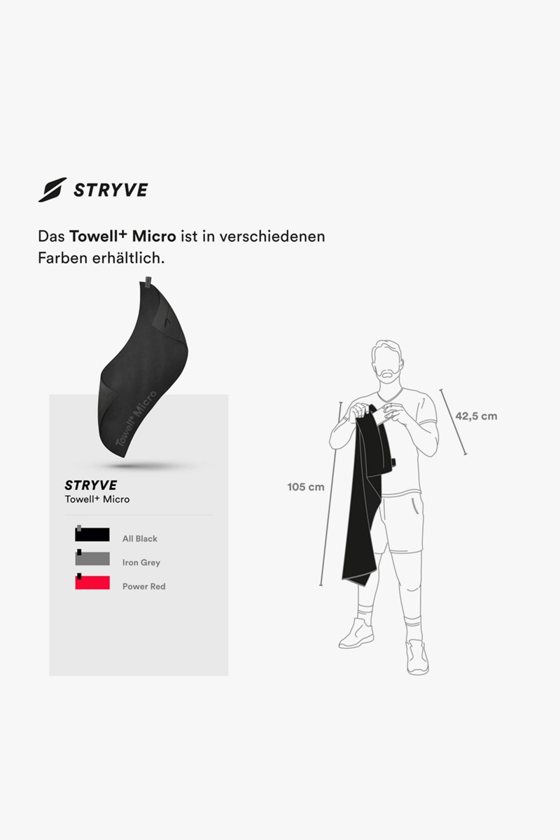 Stryve Towell+ Micro Mikrofasertuch
