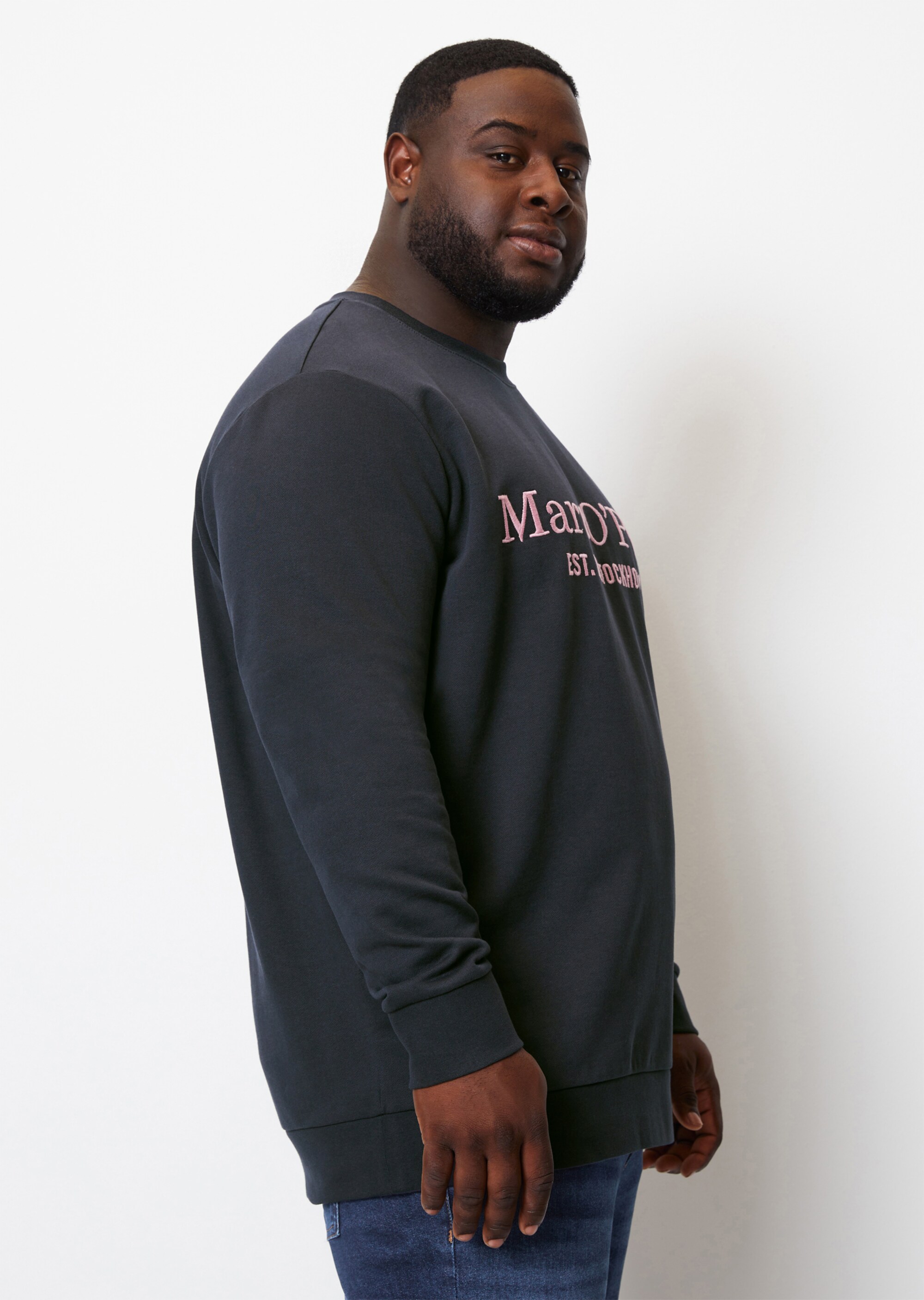 Sweatshirt regular aus reiner Bio-Baumwolle