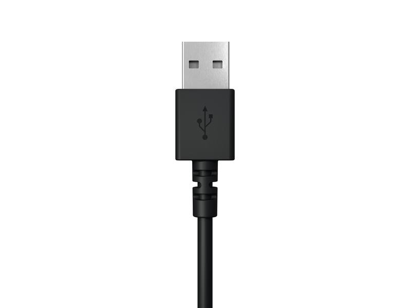 Logitech Headset H390 USB Stereo USB-A Computer-Headset mit kristallklarem Audio und praktischen Bedienelementen am Kabel
