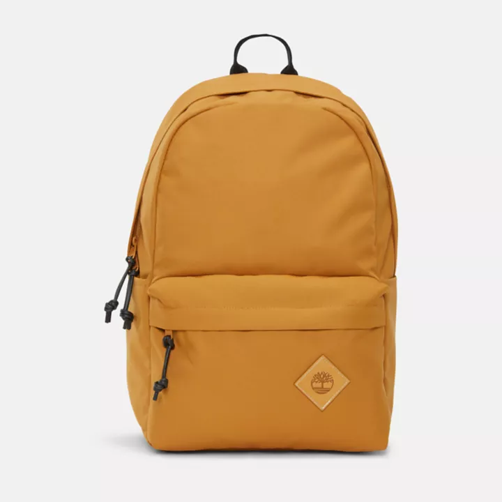 Mochila Timberland Core unissex na cor laranja.