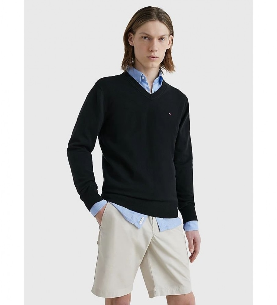 Camisa Tommy Hilfiger 1985 Preta