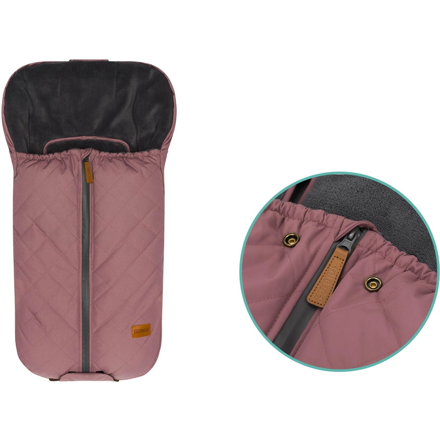 fillikid Winterfußsack Nevado für Babyschale Altrosa