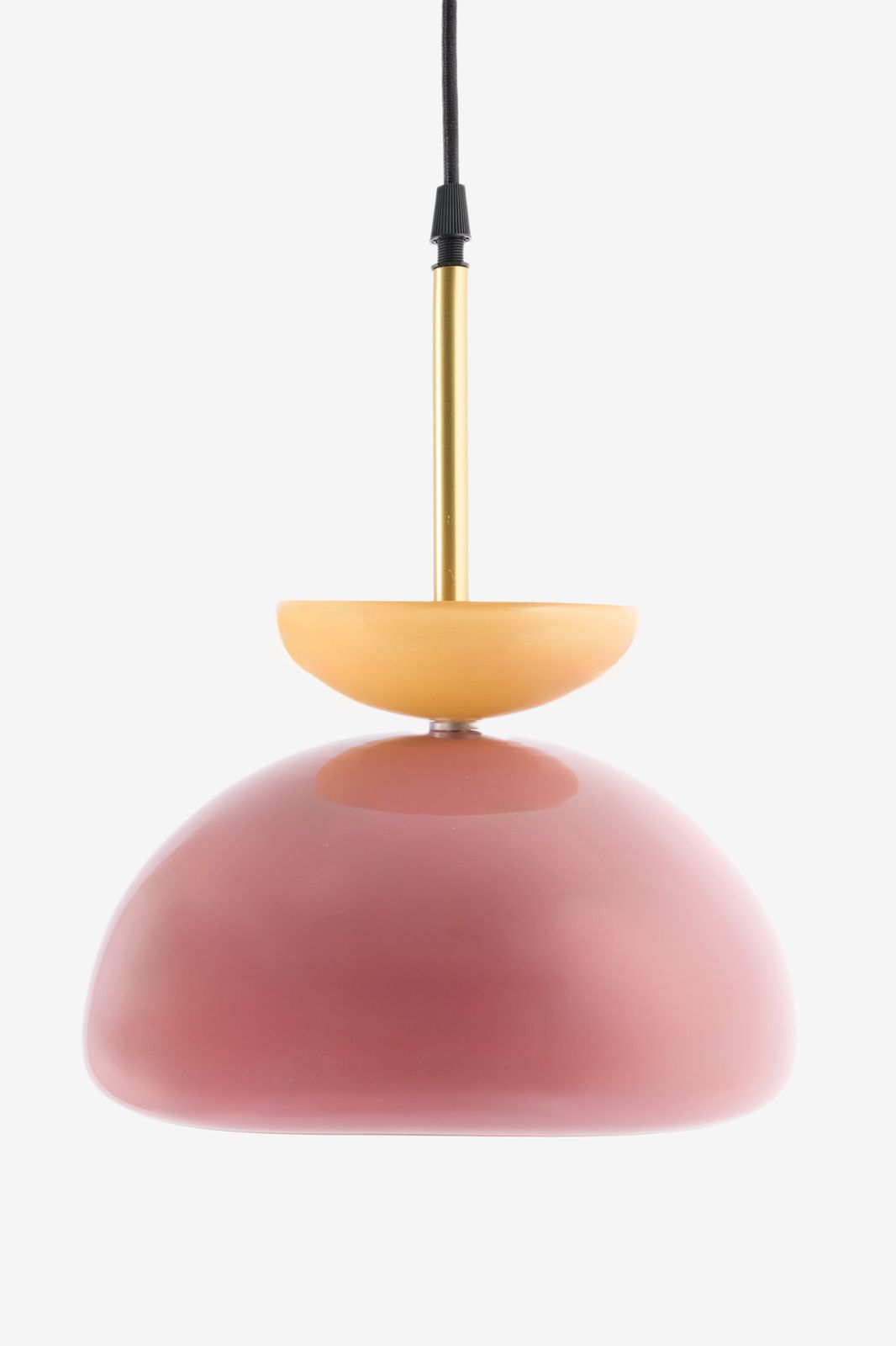 Glazen bubbel hanglamp multicolour