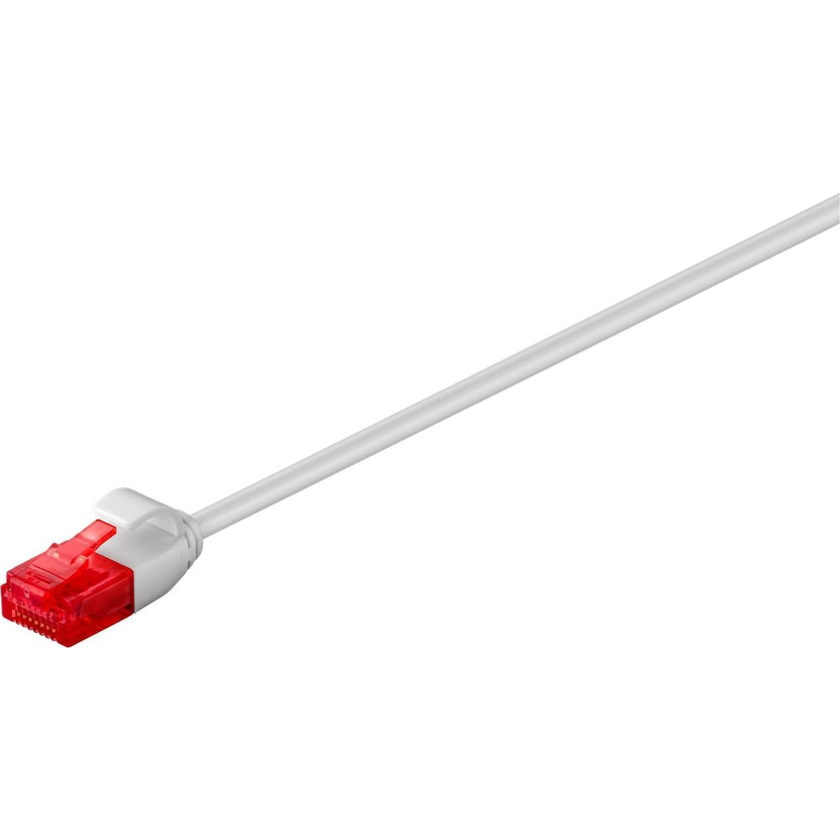 Goobay CAT 6 smal patchkabel, U/UTP, Grå
