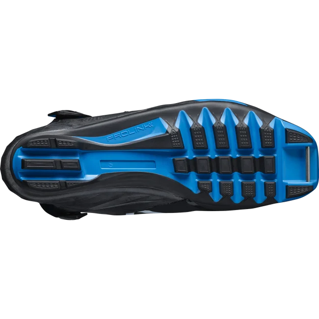 S/RACE CARBON SKATE  Chaussures de ski nordique skating unisexe Black/ProcessBlue