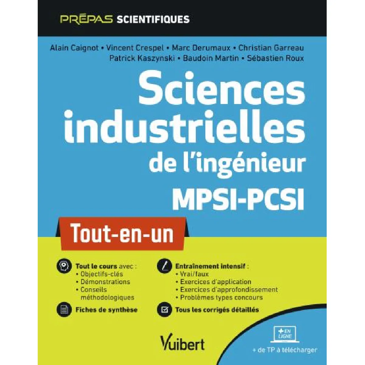 Sciences industrielles de l'ingénieur, MPSI, PCSI : tout-en-un · Occasion