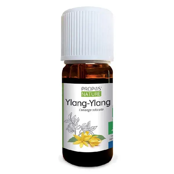 Óleo Essencial Orgânico de Ylang-Ylang III da Propos' Nature Aroma-Phytotherapy 10ml