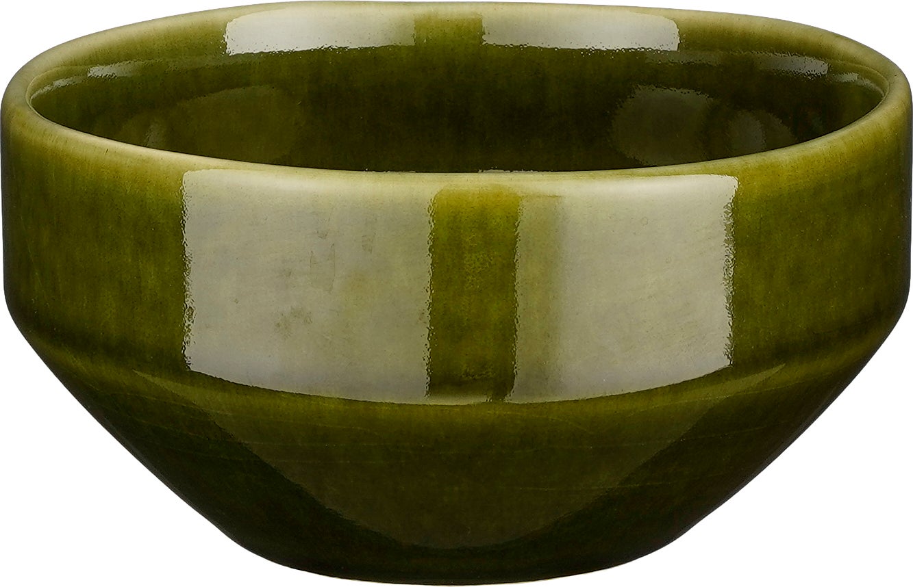 Mica Decorations schaal Rhea groen D 12,5 H 6,5 cm