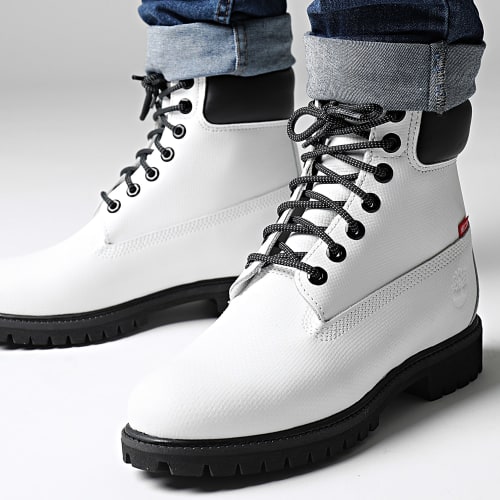 Boots Timberland Premium 6 Inch Waterproof A6549 White Helcor