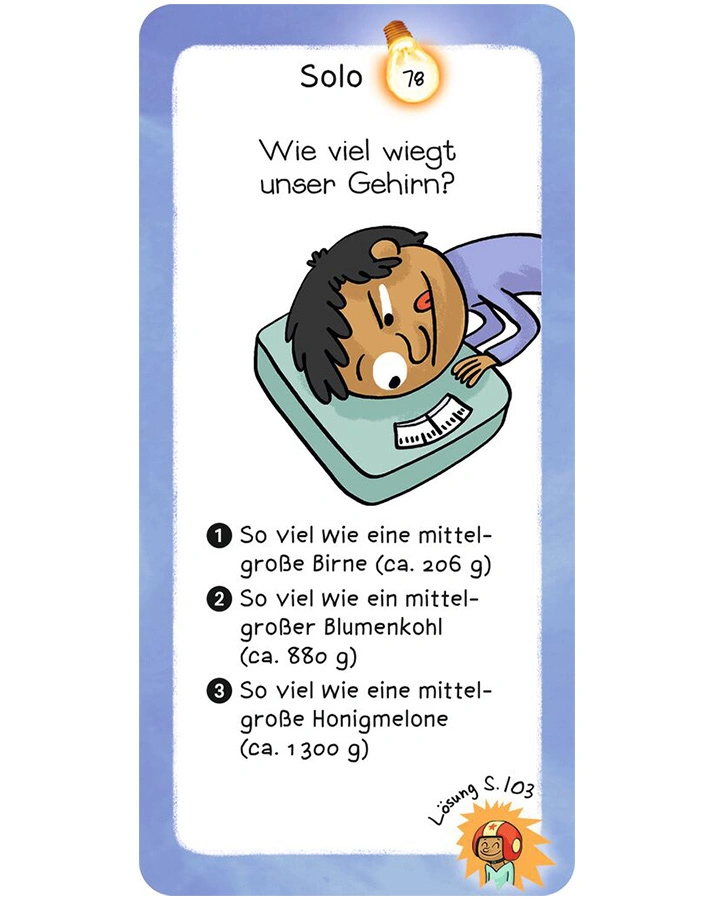Ratespiel MEIN KÖRPER - DAS QUIZ