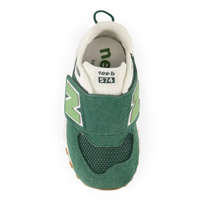 New Balance Baskets Scratchs 574 Baby Suede | Vert