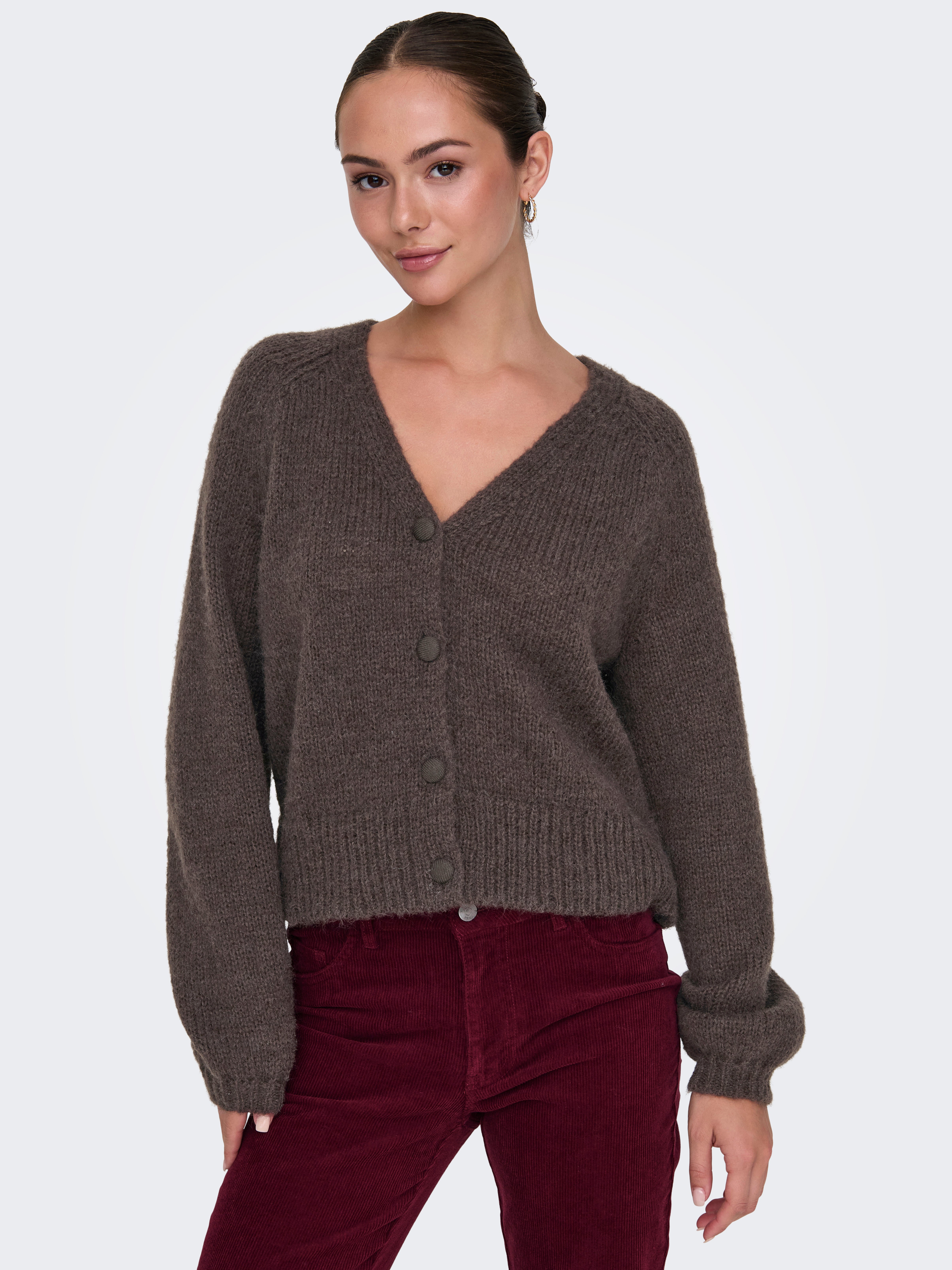ONLALYSSA Strickjacke Chocolate Martini